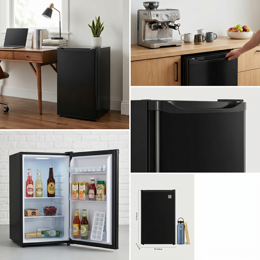 3.2 Cu. Ft. Compact Refrigerator for sleeper cabin