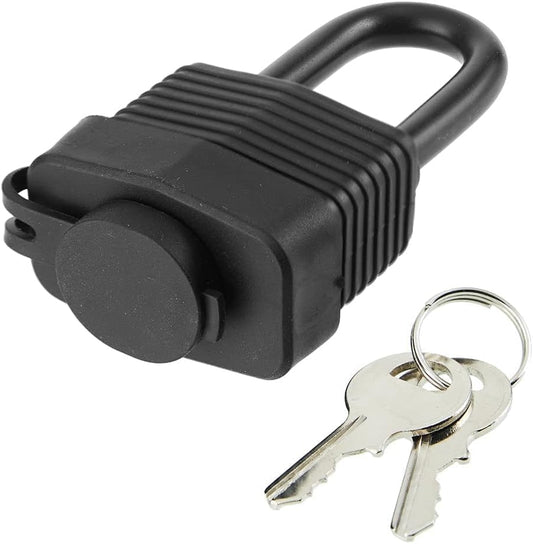 Waterproof Padlocks, Covered Heavy Duty Laminated, Long Padlock